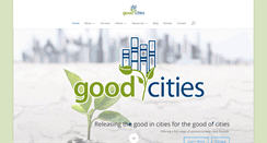 Desktop Screenshot of goodcities.net