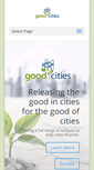 Mobile Screenshot of goodcities.net